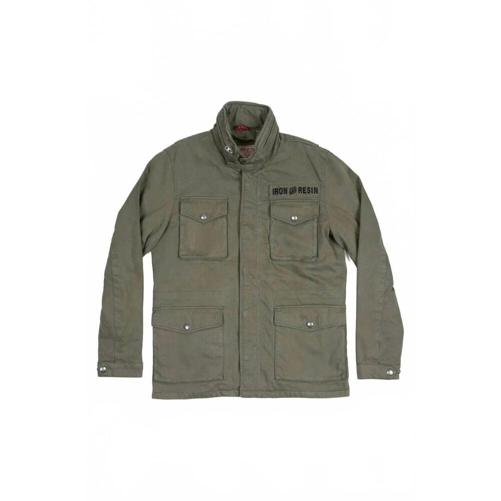 NEW IRON & RESIN men's m65 jacket in olive
